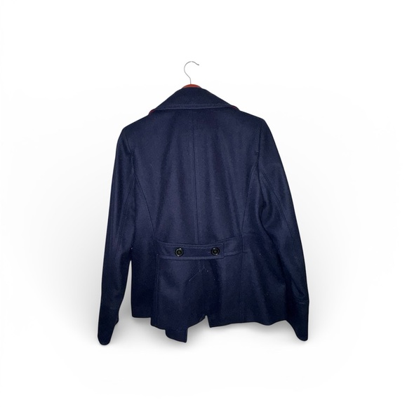 Tommy Hilfiger Women’s Dark Blue Pea Coat - Picture 2 of 9